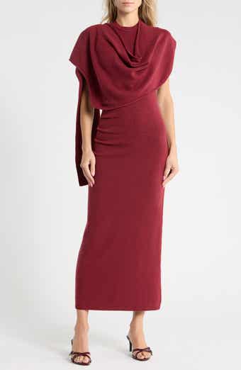 Hathaway Wool & Recycled Cashmere Maxi Sweater Dress