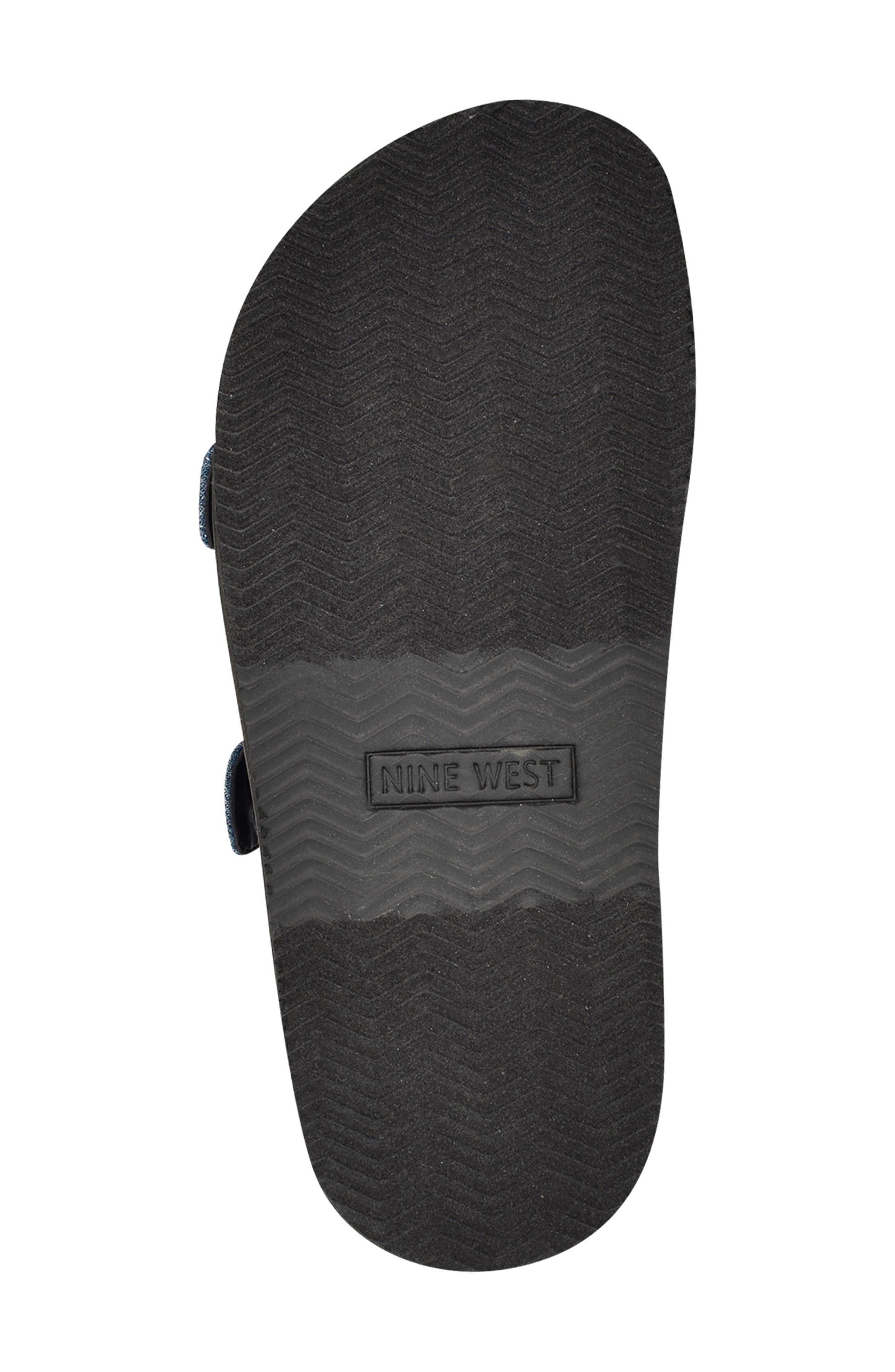 Nine West Eleny Platform Slide Sandal, Alternate, color, 