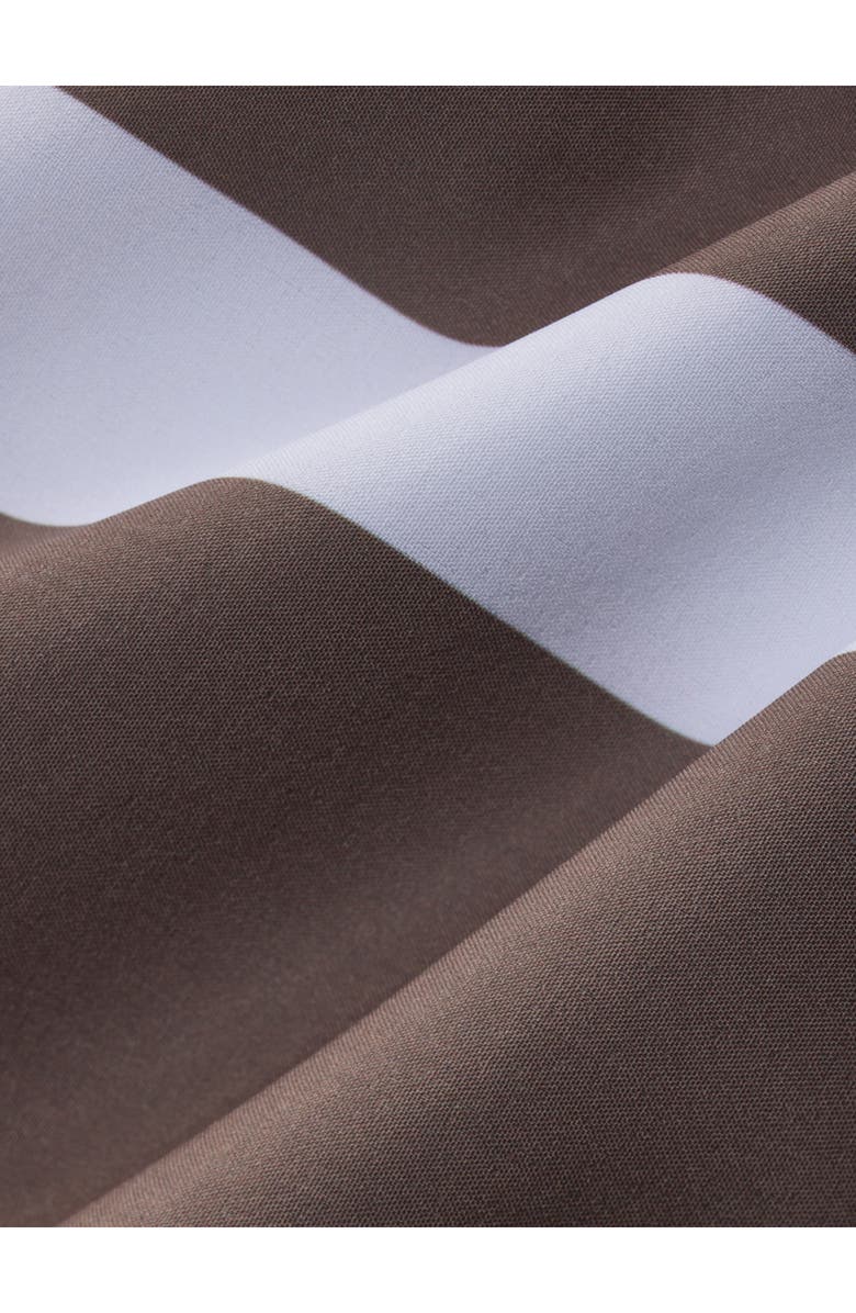 Fair Harbor The Anchor Swim Trunks, Alternate, color, Brown Stone Stripe