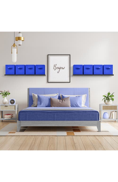 Sorbus 8-pack Collapsible Storage Cubes In Royal Blue