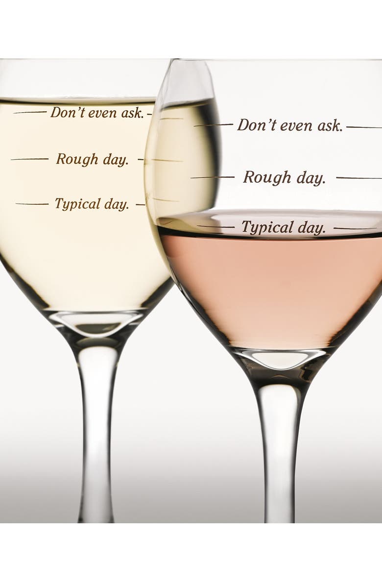 DCI 'Rough Day' Wine Glasses, Alternate, color, 