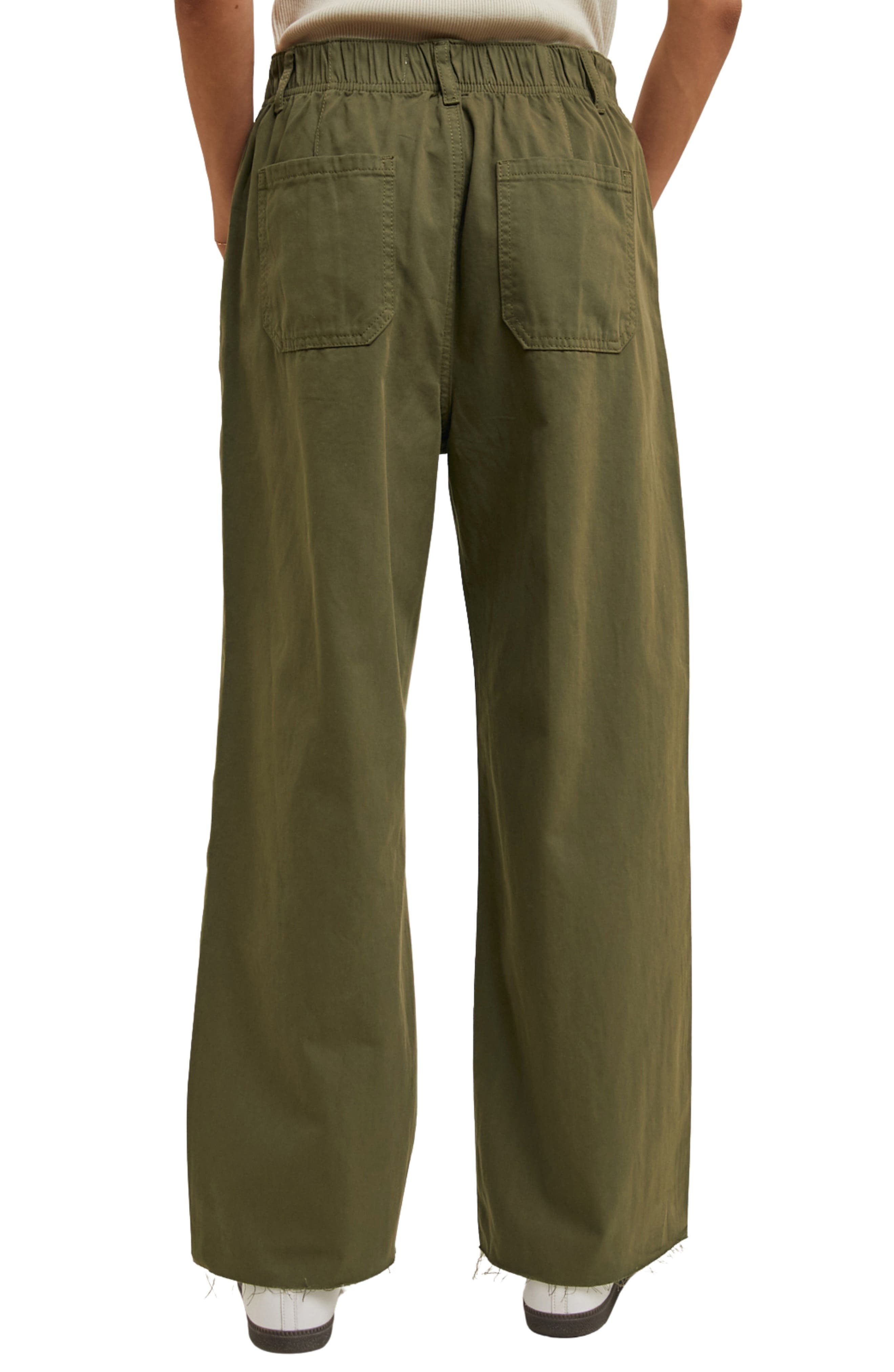 Raw Hem Wide Leg Jeans - image 4