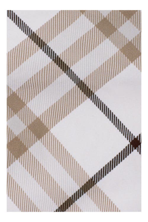 Shop Burberry Check Bikini Briefs In Cotton