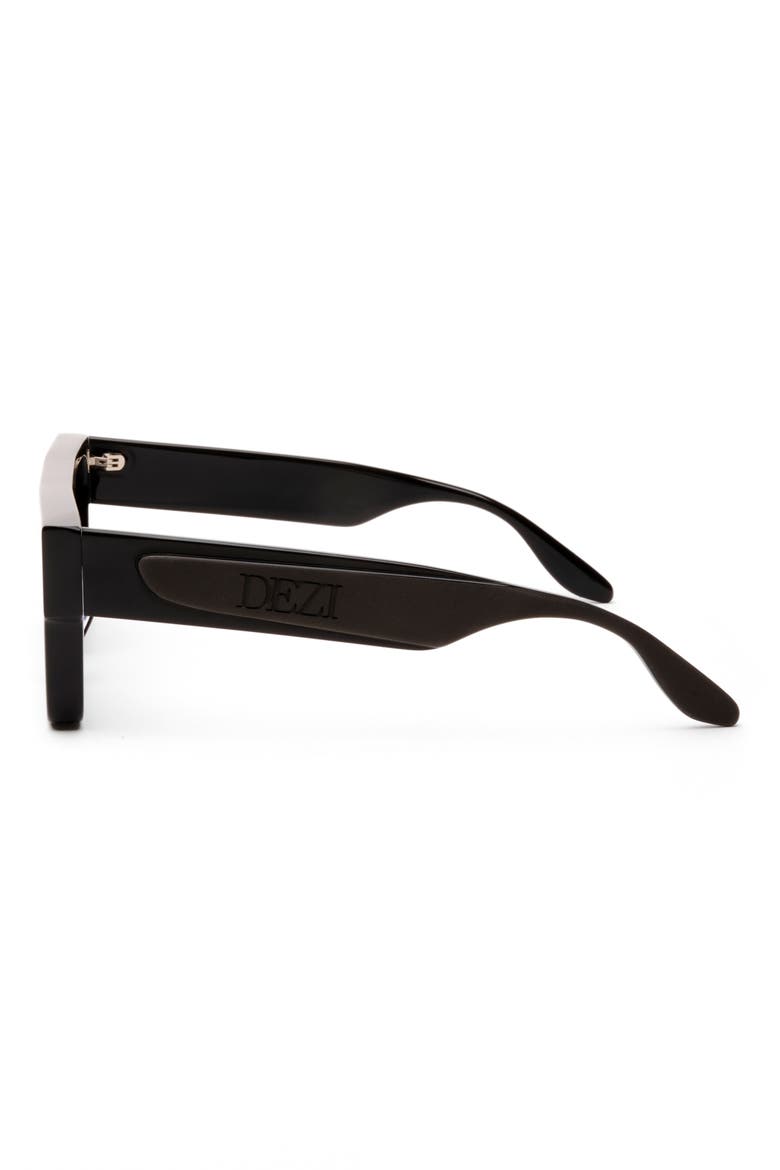 Slick 55mm Shield Sunglasses, Alternate, color, BLACK / DARK SMOKE