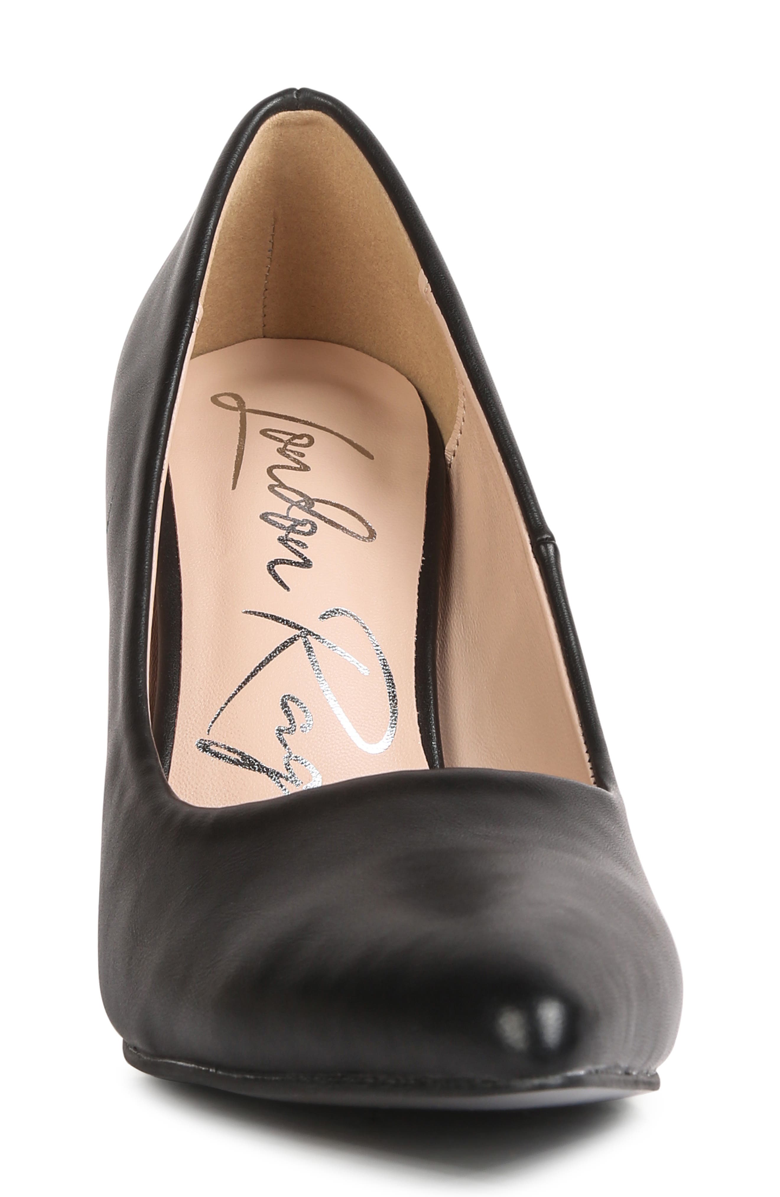 LONDON RAG Zhuri Pointed Toe Pump, Alternate, color, Black