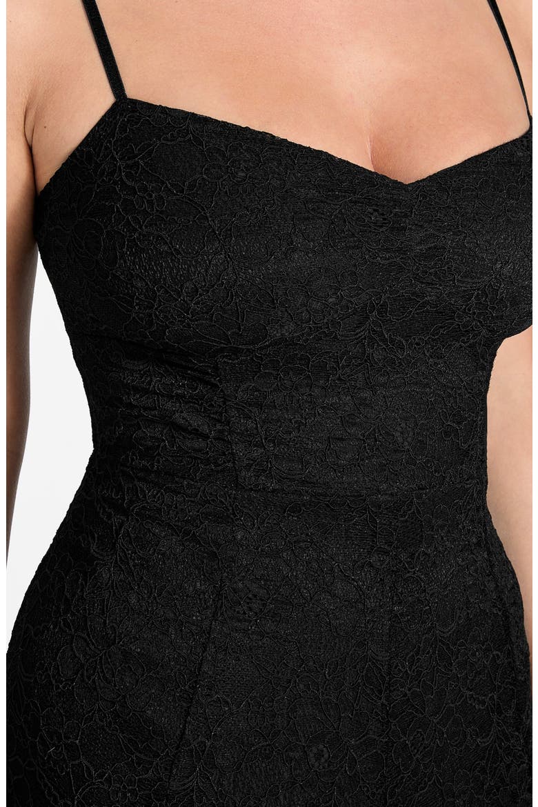 Chloe Lace Wide Leg Jumpsuit, Alternate, color, BLACK-BLACK