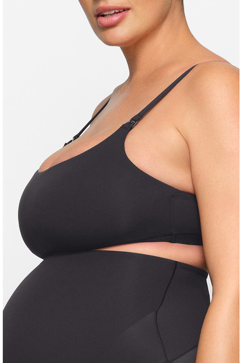 Fits Everybody Maternity/Pumping Bra, Alternate, color, ONYX