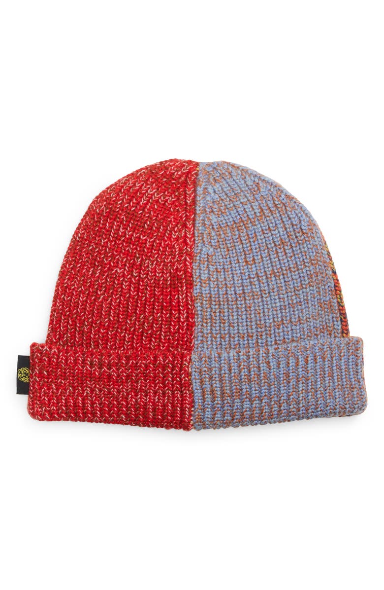 Waste Yarn Project Kaja Colorblock One of a Kind Beanie, Alternate, color, 