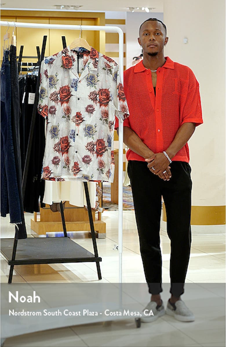 Graff Rose Floral Lyocell Camp Shirt, sales video thumbnail