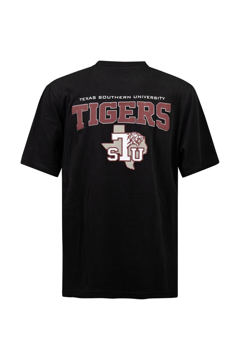 Men's FISLL Black Texas Southern Tigers Applique T-Shirt, Alternate, color, Black