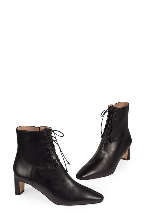 Lk Bennett Betty Block Heel Bootie In Black