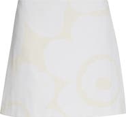 Marimekko Kirjasto Unikko Jacquard A-Line Faille Miniskirt