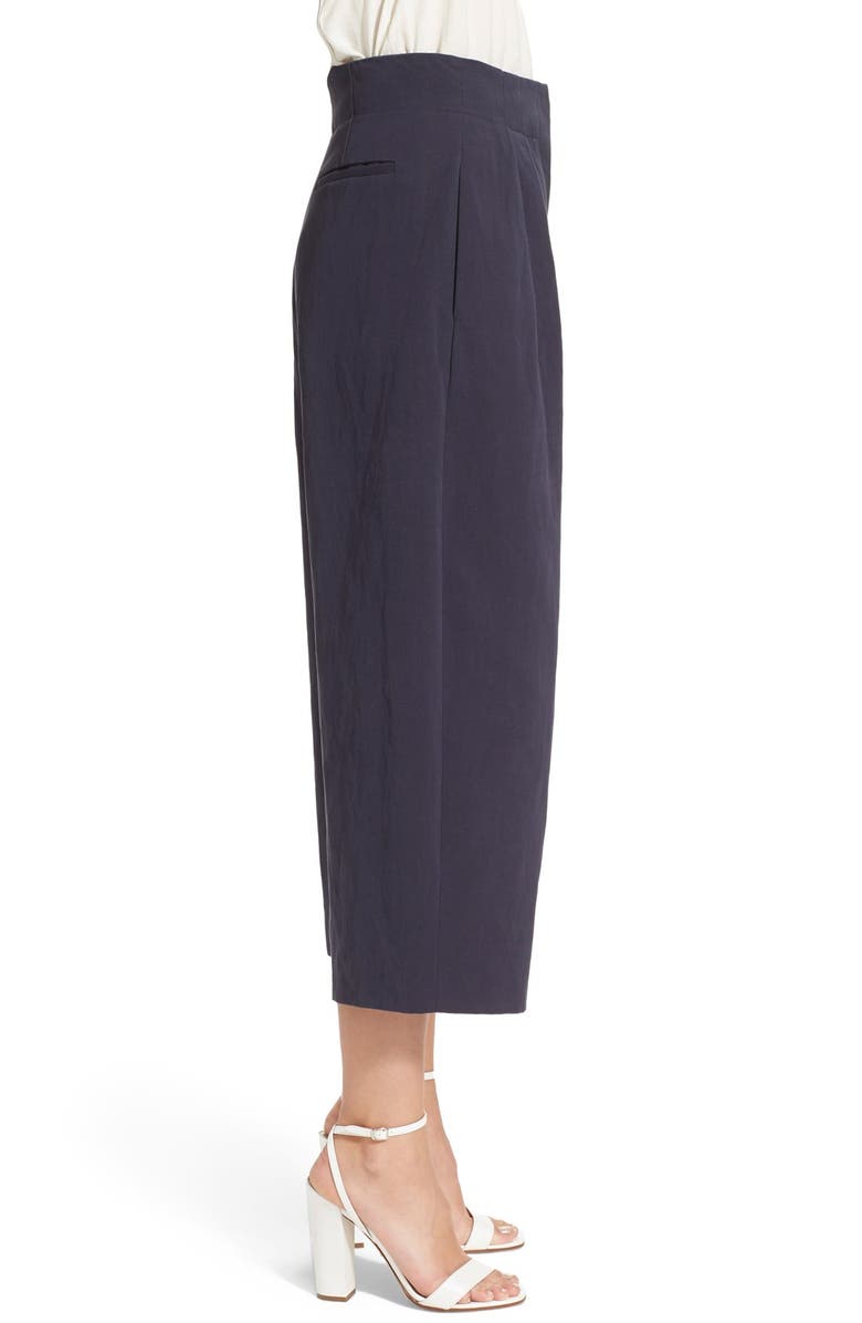 VILSHENKO 'Rielly' Washed Cotton Crop Pants, Alternate, color,