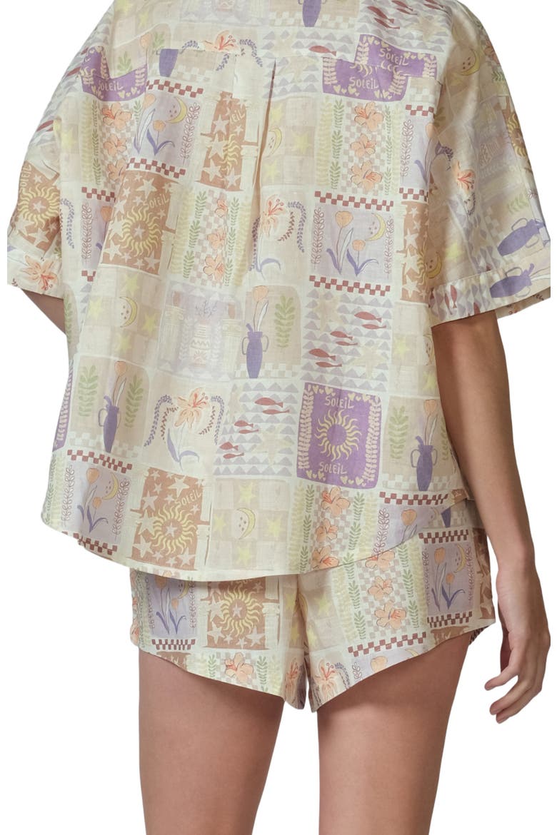 Tropez Short, Alternate, color, Soleil