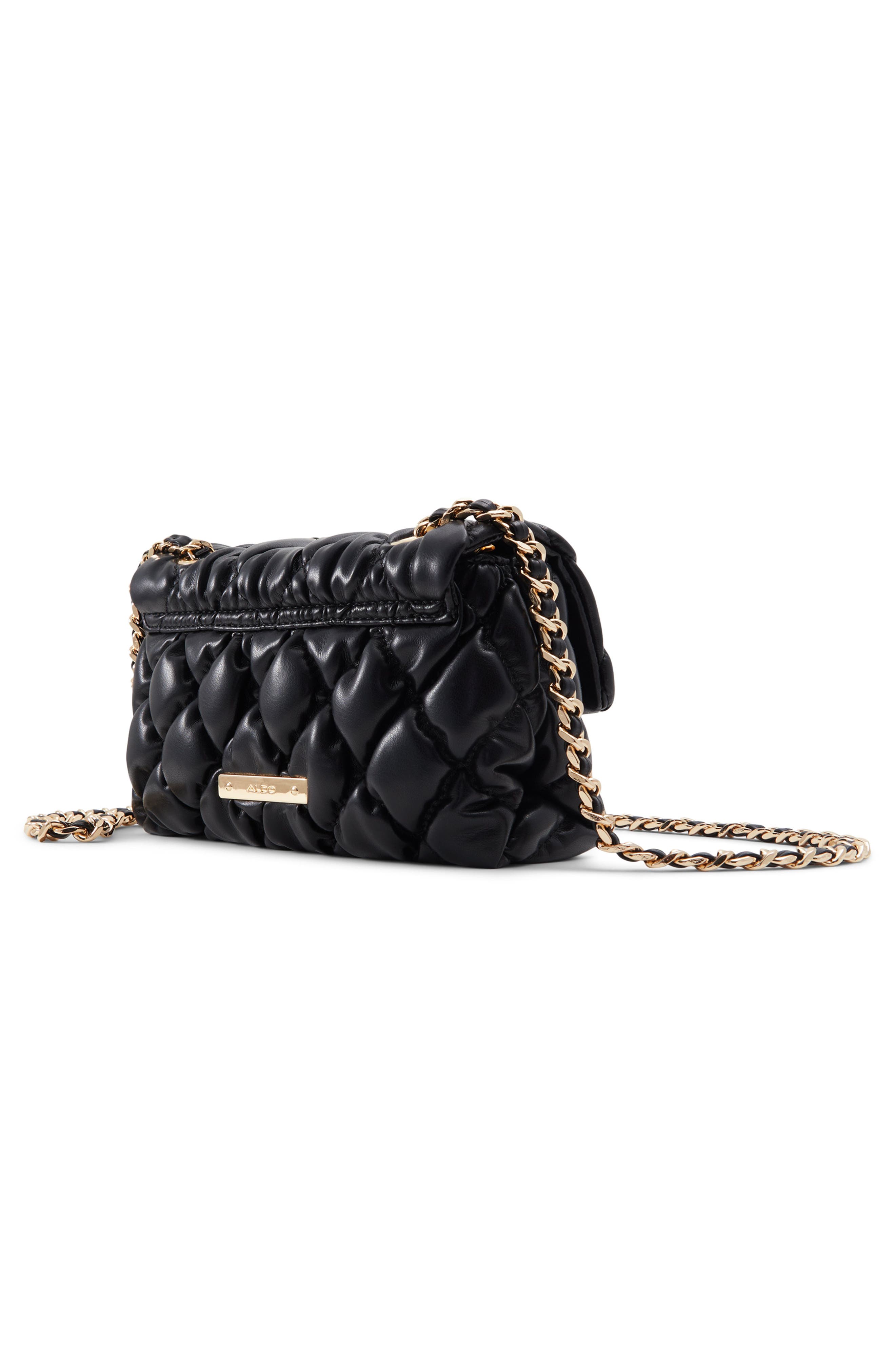 ALDO Aerria Quilted Faux Leather Convertible Crossbody Bag, Alternate, color, 