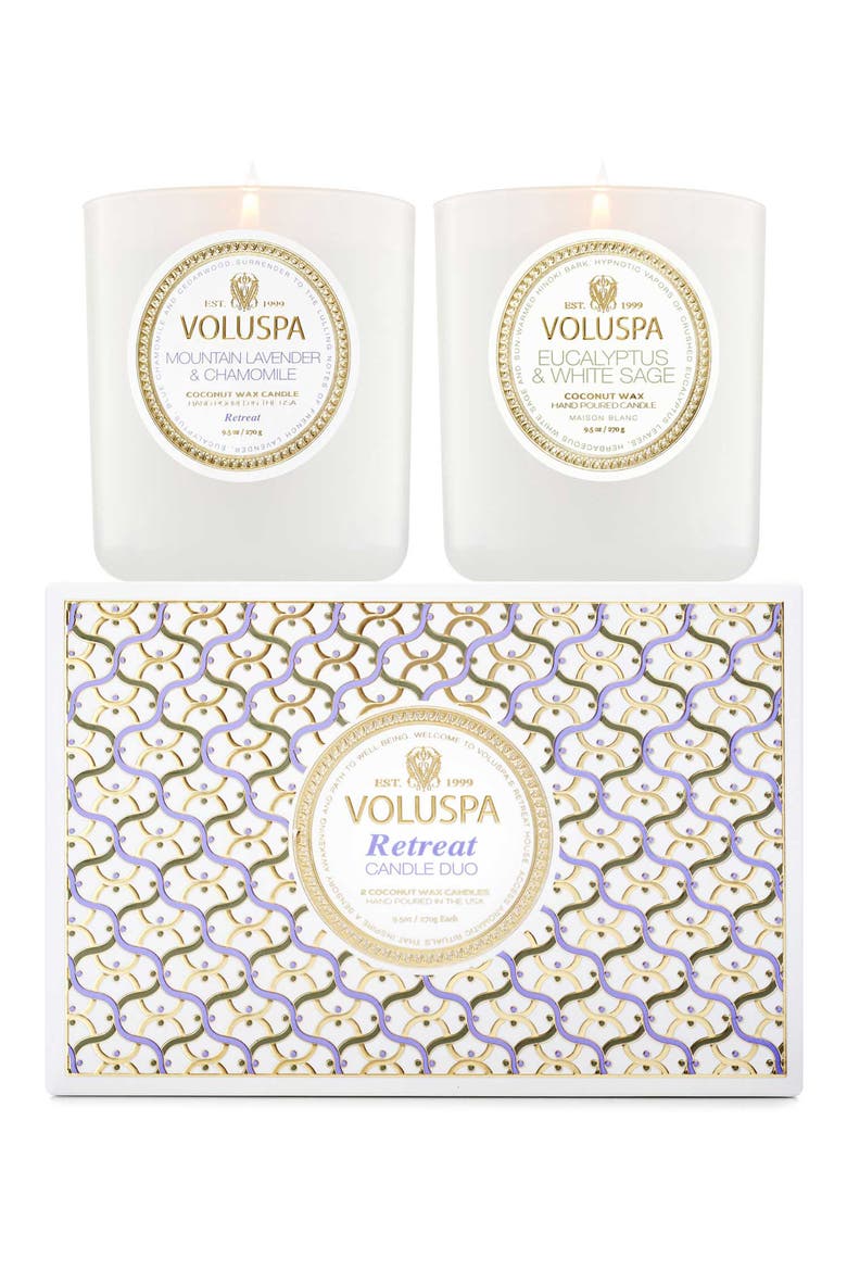 Maison Retreat Candle Duo Gift Set, Main, color, MULTI