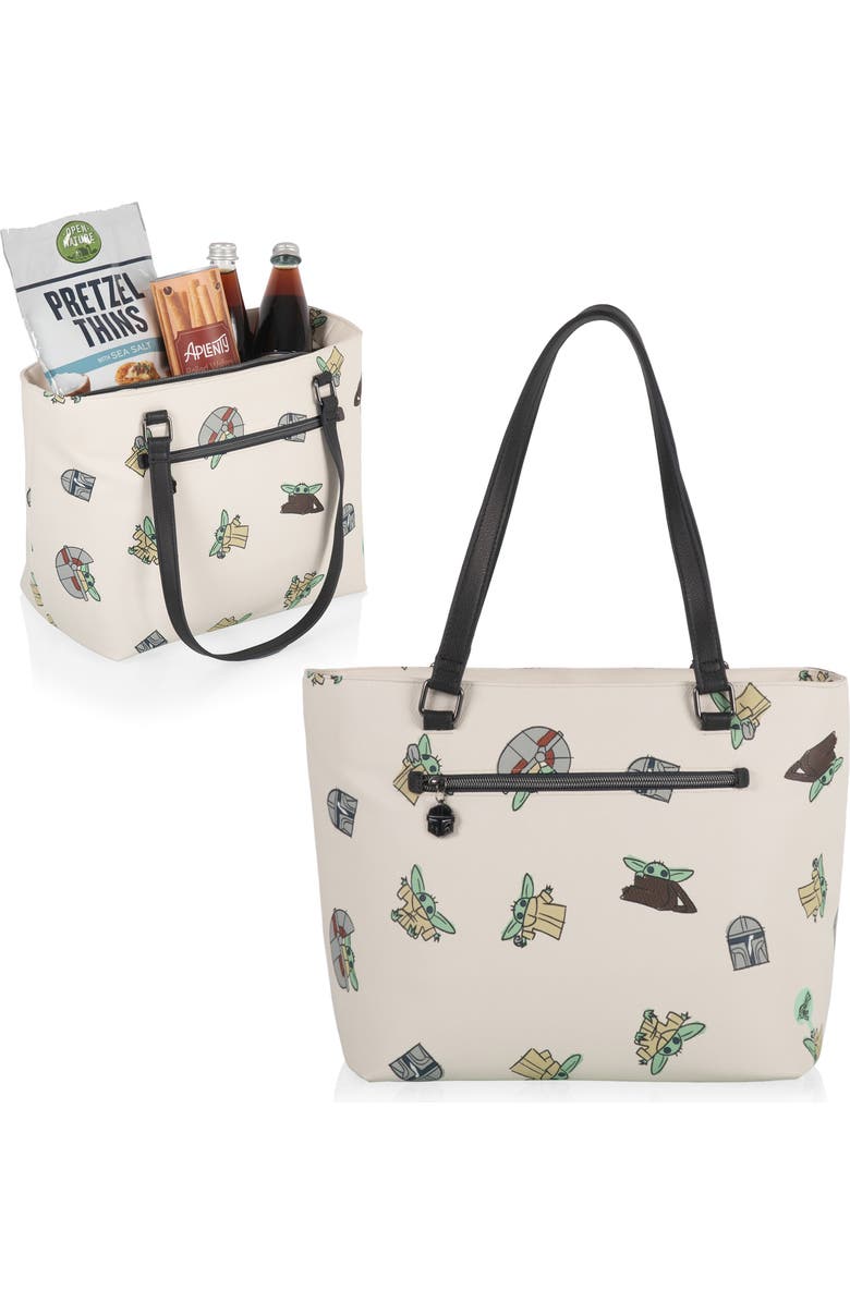 Picnic Time x Star Wars<sup>™</sup> Grogu Uptown Cooler Tote Bag, Alternate, color,