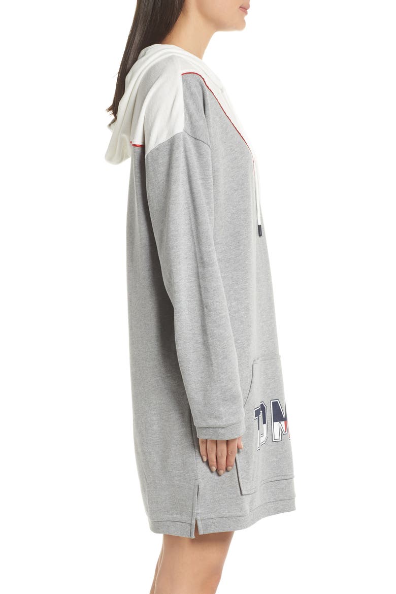 Oversize Hoodie Sweatshirt, Alternate, color, HEATHER GRAY