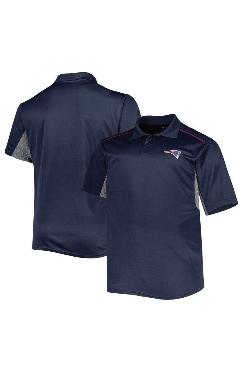 PROFILE Men's Navy New England Patriots Big & Tall Team Color Polo, Main, color, Navy