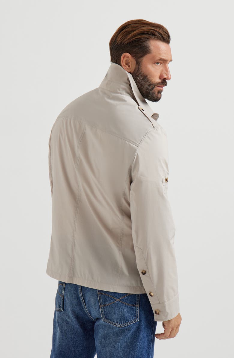 Brunello Cucinelli Unlined safari jacket, Alternate, color, Cool Beige