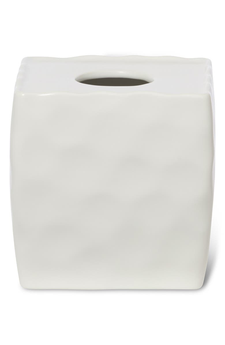 ROSELLI TRADING COMPANY Porcelain Tissue Box Cover, Main, color, 