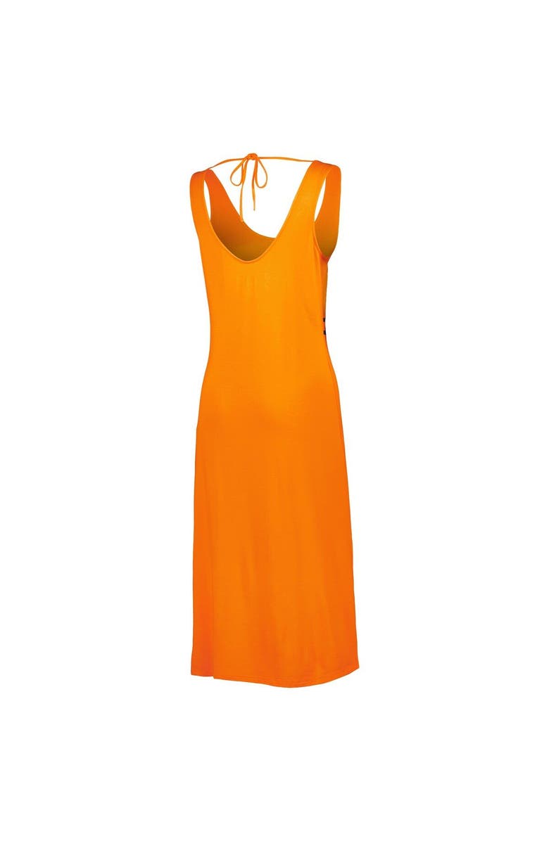 G-III 4HER BY CARL BANKS Women's G-III 4Her by Carl Banks Orange Denver Broncos Training V-Neck Maxi Dress, Alternate, color, 