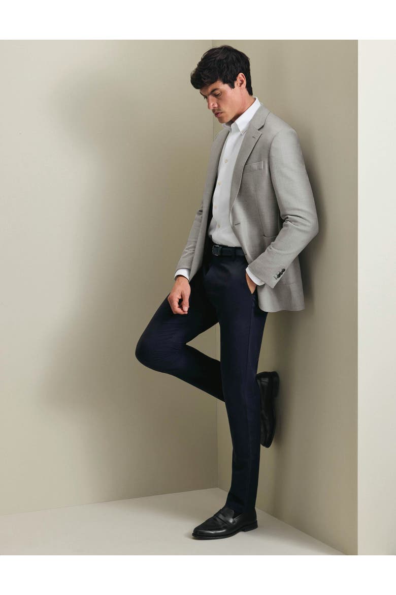 Wool Silk Jacket, Alternate, color, Silver Grey