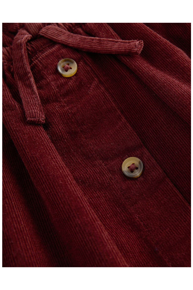 Kids' Cotton Corduroy Skirt, Alternate, color, ROASTED BROWN CORD