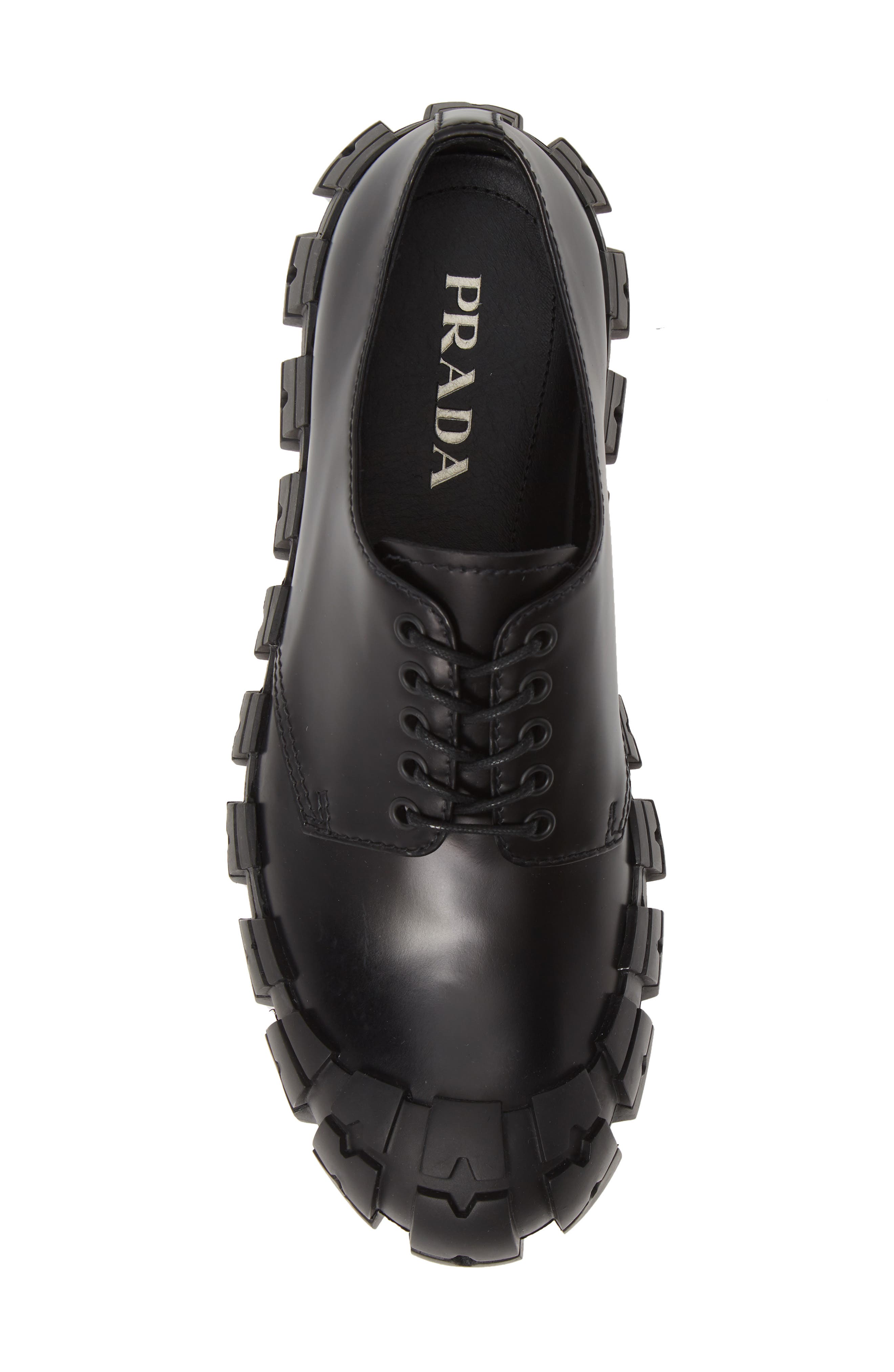 Prada Lug Sole Derby, Alternate, color, 