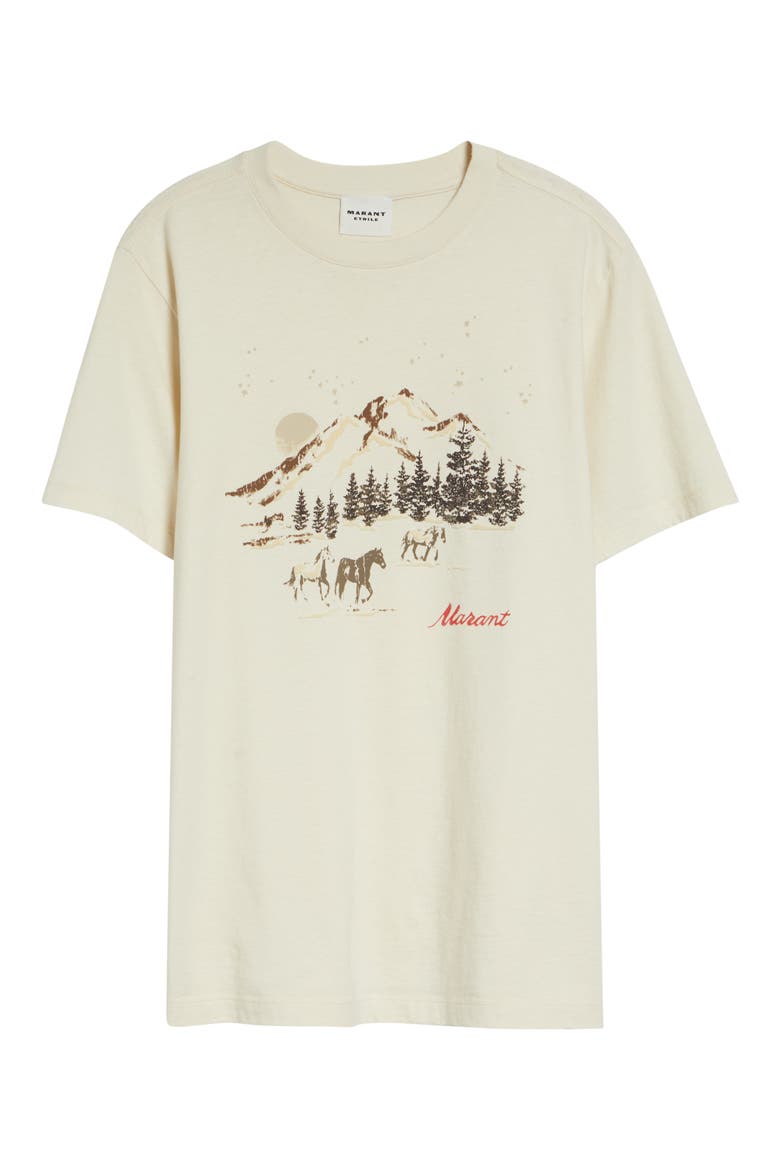 Zewel Graphic T-Shirt, Alternate, color, ECRU