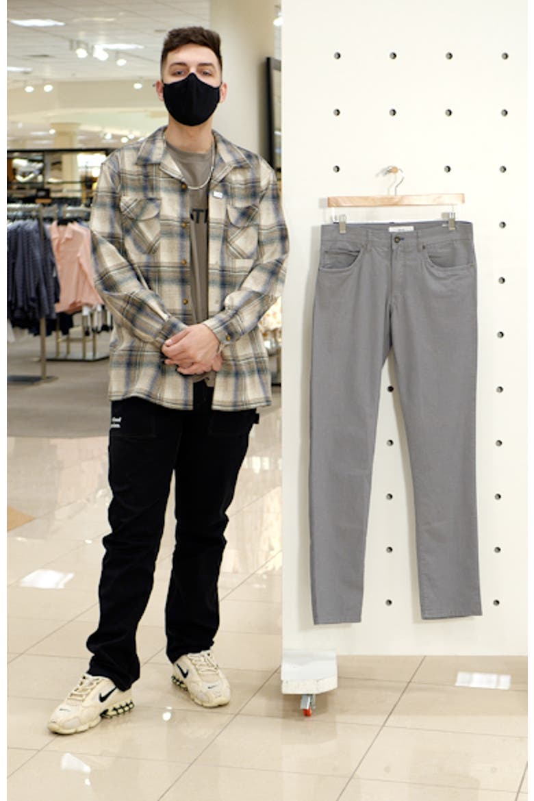 Cooper Bird's Eye Stretch Cotton Pants video
