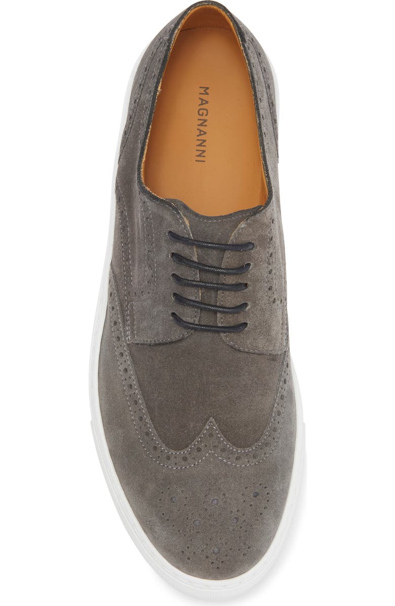 Magnanni Albert Suede Sneaker, Alternate, color,
