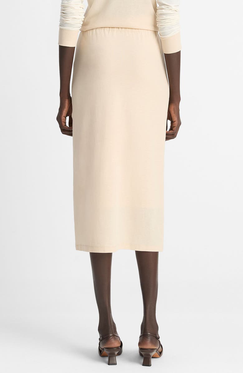 Vince Cotton Midi Skirt, Alternate, color, Pale Canyon