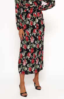 Petal & Pup Minelli Floral Midi Skirt