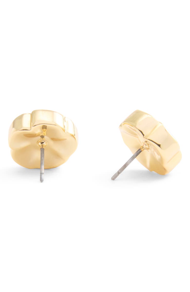 COACH Faux Pearl Tearose Stud Earrings, Alternate, color,