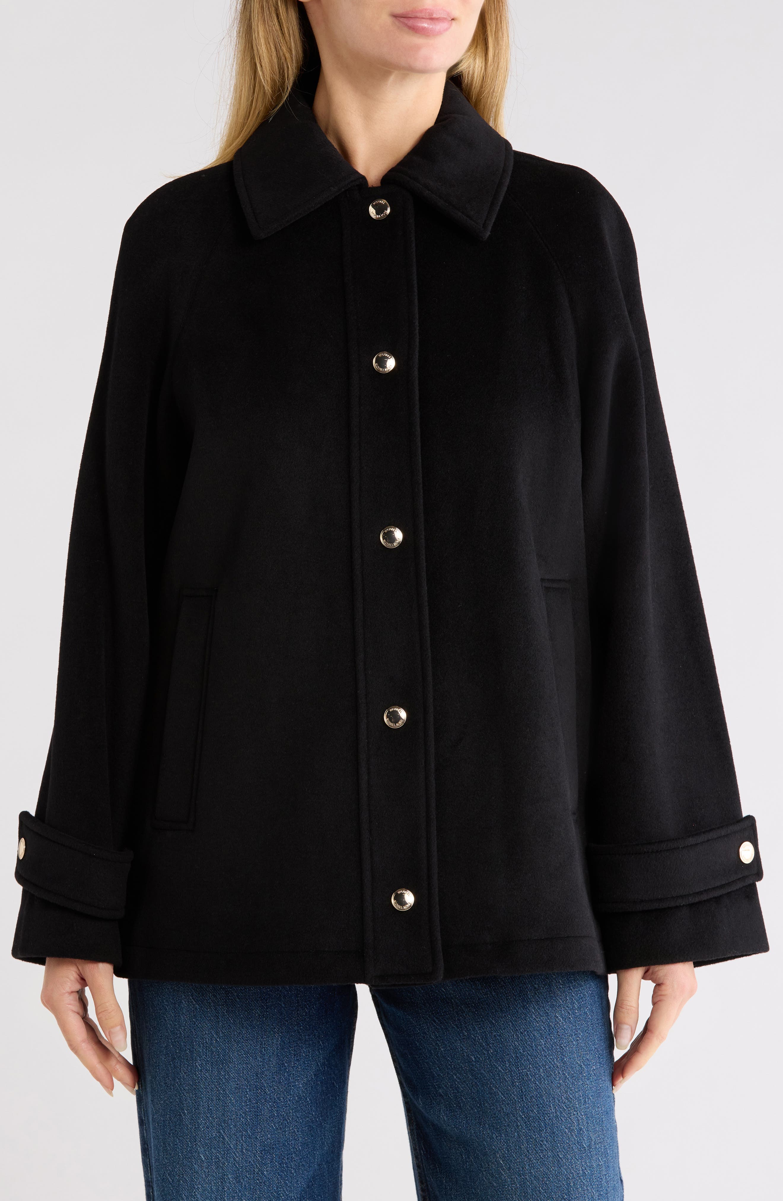 Short Button Front Jacket