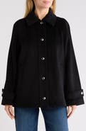 Michael Kors Short Button Front Jacket