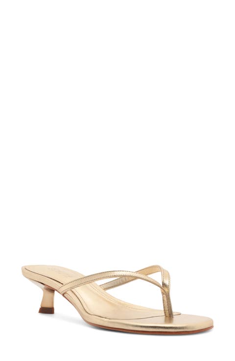 Carolyn Kitten Heel Sandal (Women)