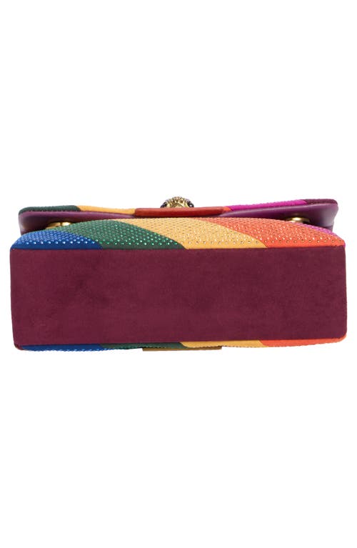 Kurt Geiger London Mini Kensington Stripe Convertible Shoulder Bag In Multi