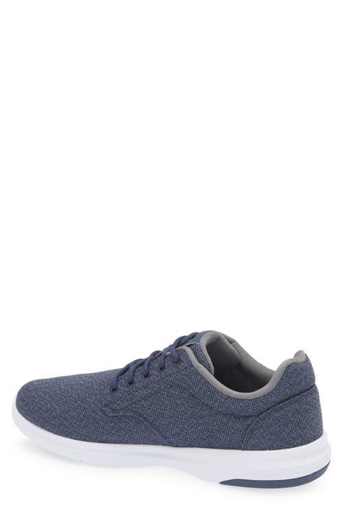 Travismathew The Daily Ii Knit Sneaker In Heather Mood Indigo