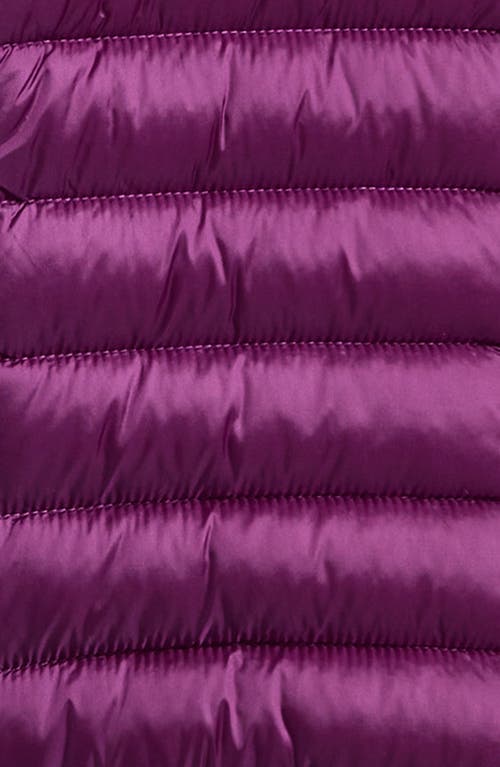 Save The Duck Kids' Iris Shiny Puffer Jacket In Purple