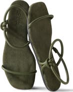 Haven Well Within Leather Double Strap Knot Sandals