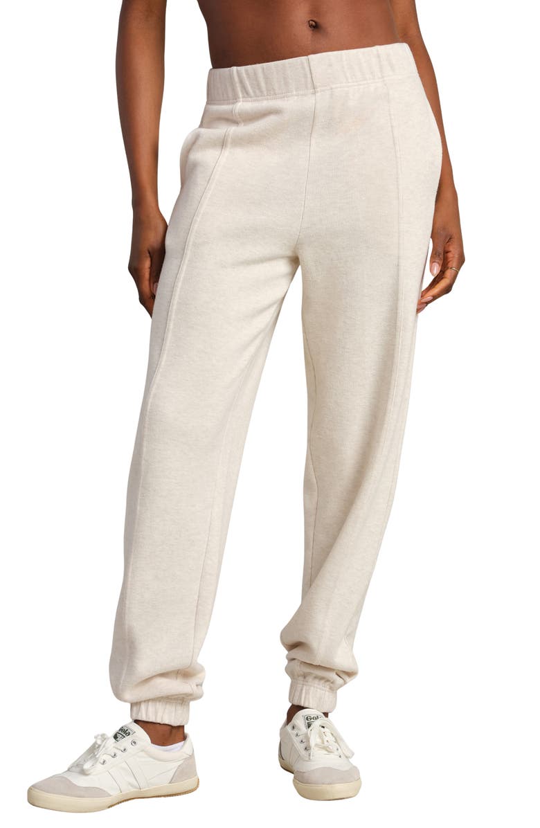 Rhone Signature Rib Joggers, Main, color, Oatmeal Heather