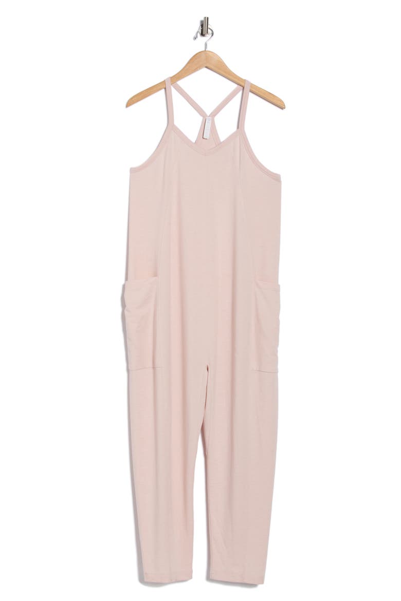 Change of Heart Jumpsuit, Alternate, color, PINK HUSH HEATHER