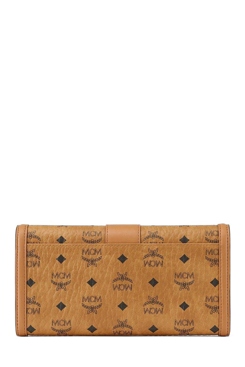 Tracy Wallet on Chain in Visetos, Alternate, color, Cognac