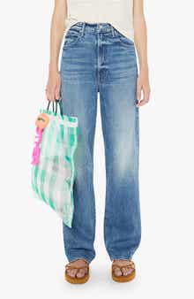 Tunnel Vision Sneak High Waist Relaxed Straight Leg Jeans