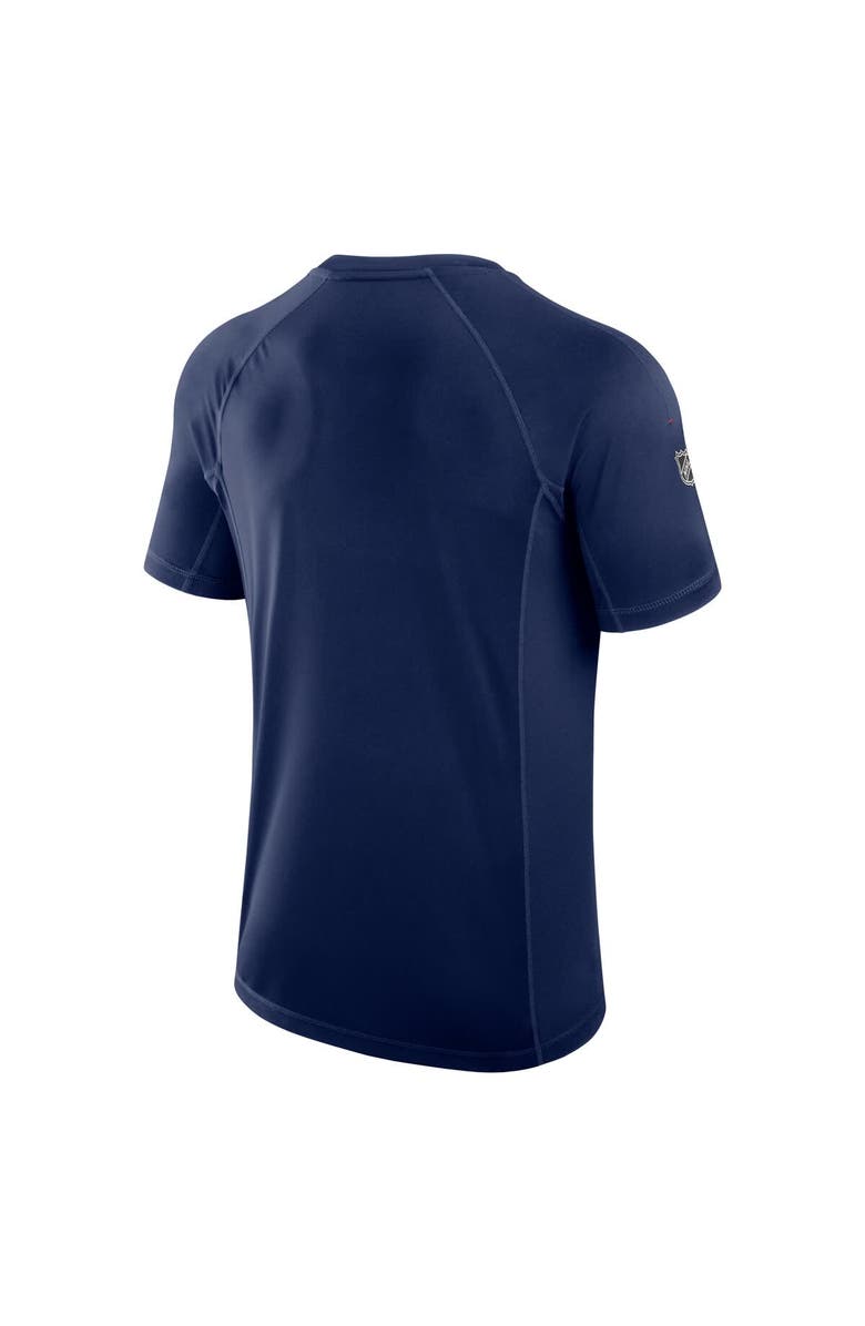 FANATICS Men's Fanatics Navy Florida Panthers Authentic Pro Rink Tech T-Shirt, Alternate, color, 