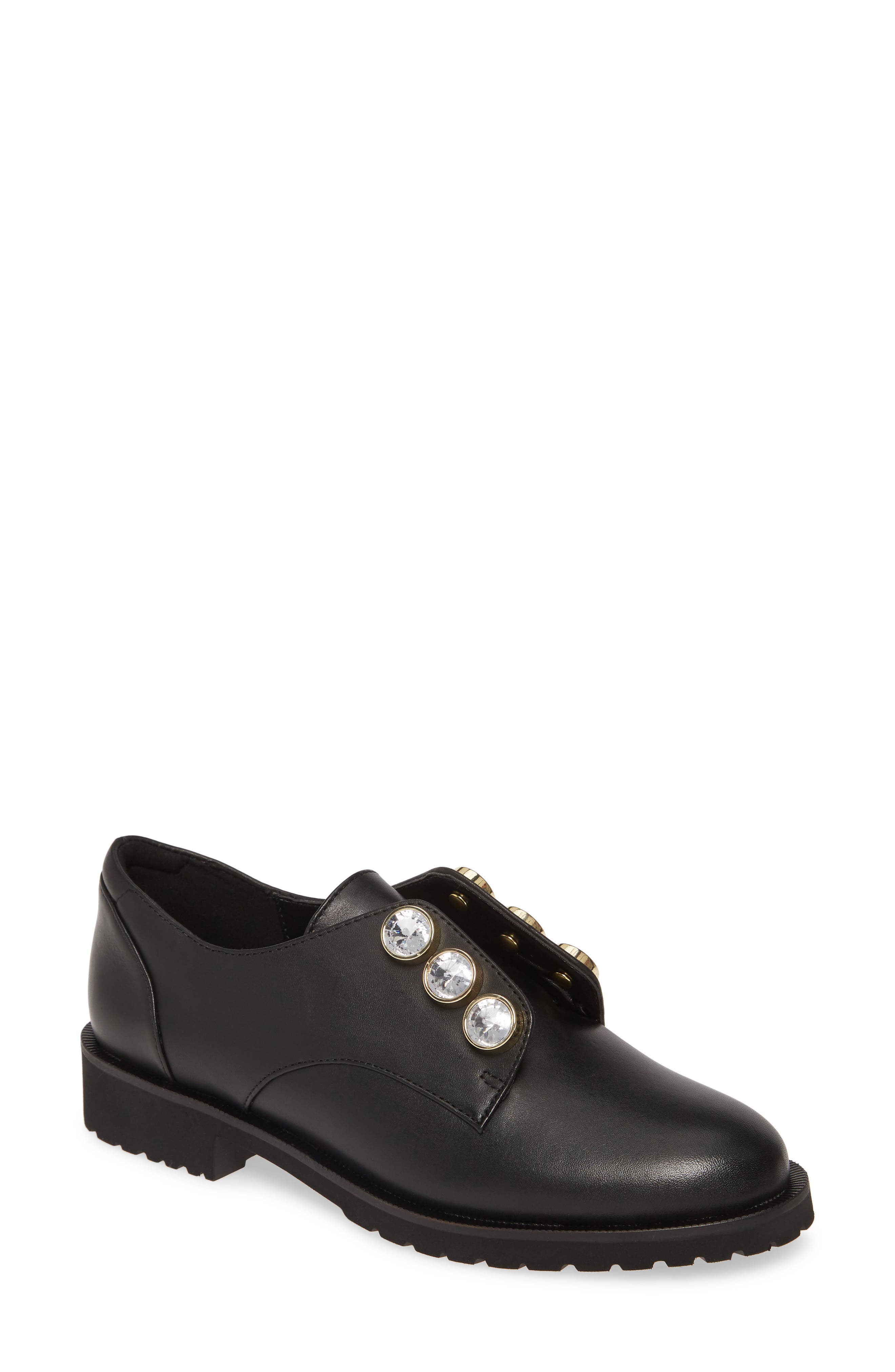 Kurt Geiger London Rina Crystal Embellished Derby, Main, color, 