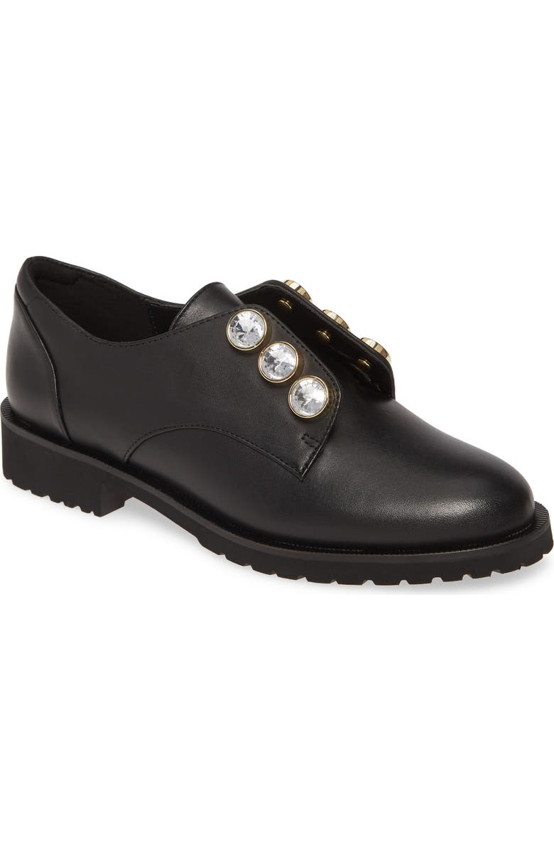 Kurt Geiger London Rina Crystal Embellished Derby, Main, color,