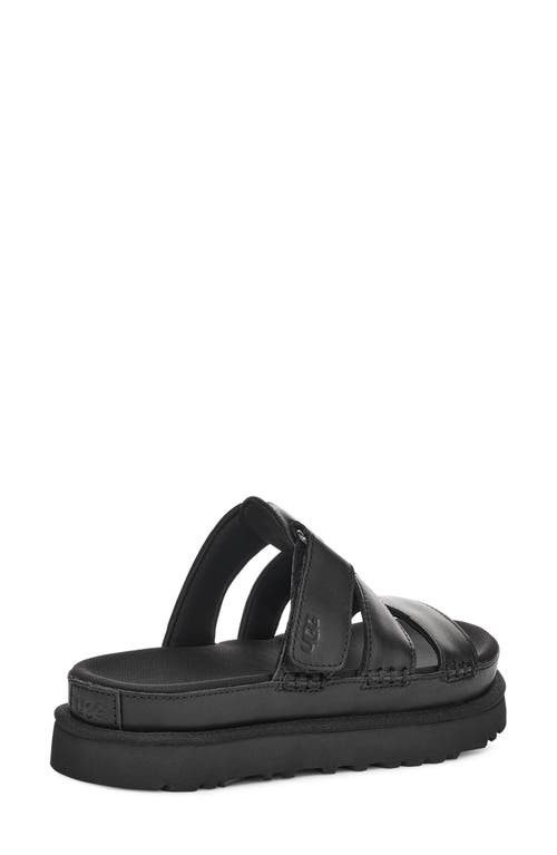 Ugg Goldenstar Hi Sandals In Black